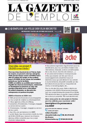 Couverture de La Gazette de l'emploi - Janvier 2026